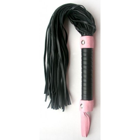 Черно-розовая плетка Notabu - 45 см.