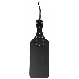 Черная шлепалка Studded Paddle - 38 см.